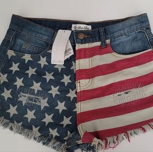 Americana Denim Shorts